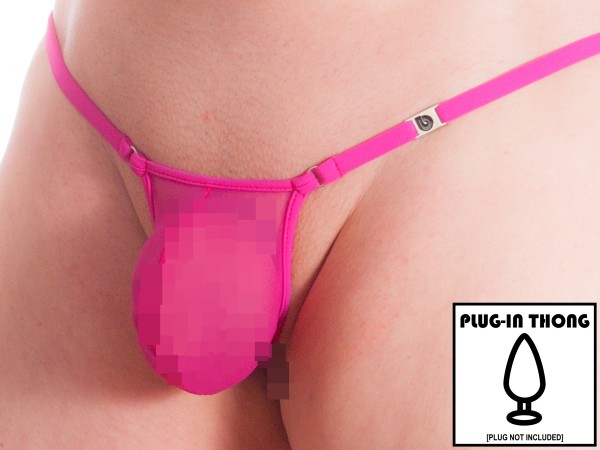 COCK- BAG PLUG-IN String - mosquito net magenta