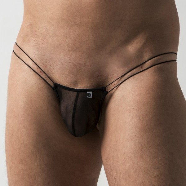 MICRO STRAP Herren Tanga mosquito net vile Farben / many colors