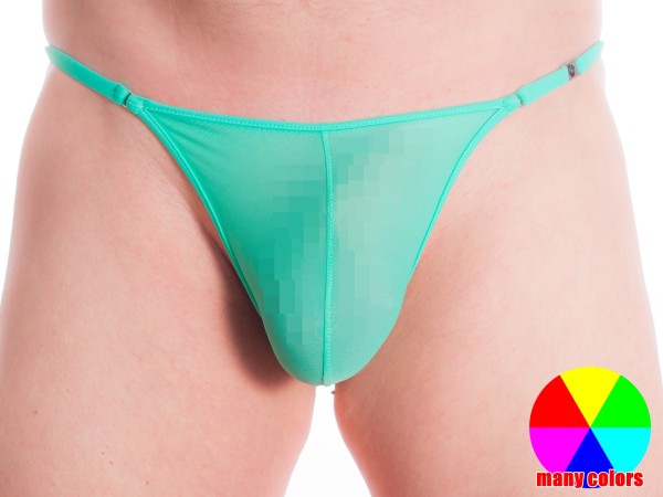 REGULAR Herren String men thong - semi transparent - viele Farben - many color